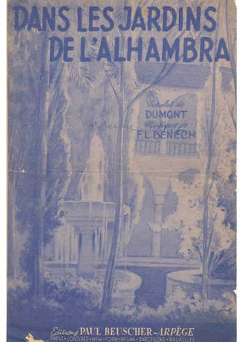 Dans les jardins de l'Alhambra